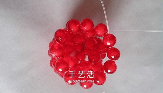 情人节串珠玫瑰花DIY 用串珠做红玫瑰的方法 -  www.shouyihuo.com