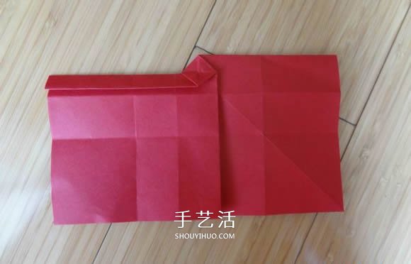 代表美丽和爱情！手工折纸卷心玫瑰步骤图解 -  www.shouyihuo.com