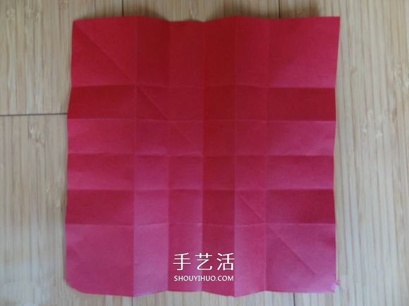 代表美丽和爱情！手工折纸卷心玫瑰步骤图解 -  www.shouyihuo.com