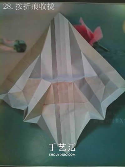 超多步骤折纸教程！漂亮海马的折纸方法图解 -  www.shouyihuo.com
