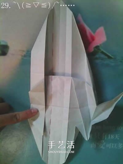超多步骤折纸教程！漂亮海马的折纸方法图解 -  www.shouyihuo.com
