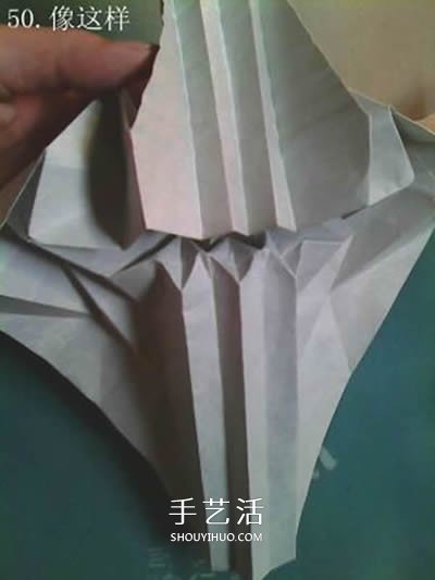 超多步骤折纸教程！漂亮海马的折纸方法图解 -  www.shouyihuo.com