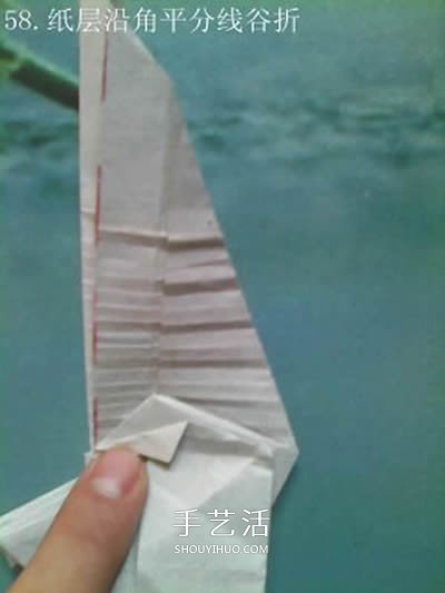 超多步骤折纸教程！漂亮海马的折纸方法图解 -  www.shouyihuo.com