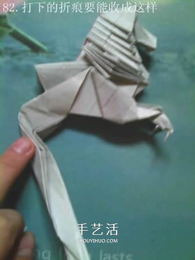 超多步骤折纸教程！漂亮海马的折纸方法图解 -  www.shouyihuo.com