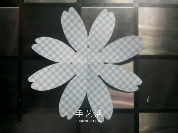 简单手工做太阳花教程 向日葵花的做法图解 -  www.shouyihuo.com