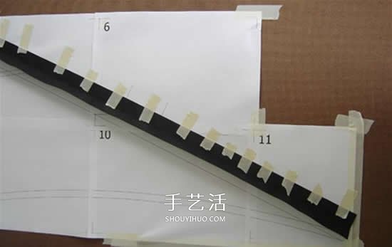 一步步教你学！翻滚特技风筝的制作方法过程 -  www.shouyihuo.com