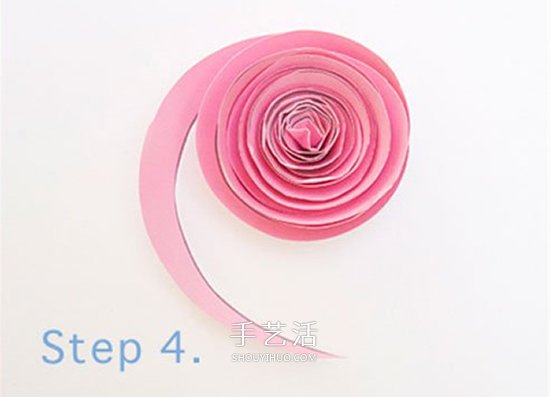 教师节纸花手工制作 卡纸做花朵的简单方法 -  www.shouyihuo.com