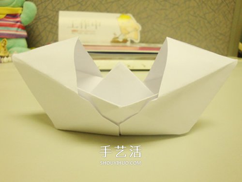 简单乌篷船怎么折教程 乌篷船折叠方法图解 -  www.shouyihuo.com