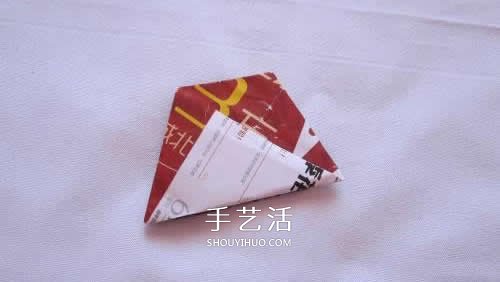 用废纸折叠垃圾盒图解 手工简易垃圾盒怎么做 -  www.shouyihuo.com