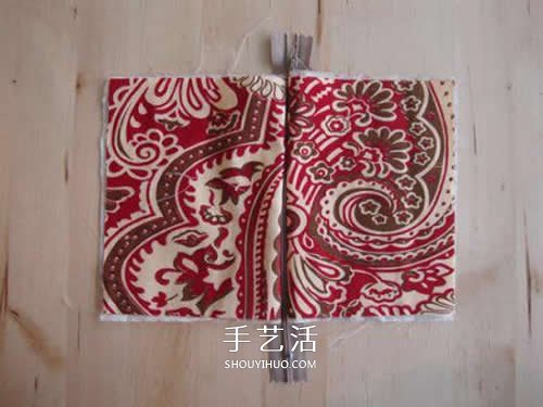双层拉链布包的做法 自制布艺拉链包DIY图解 -  www.shouyihuo.com