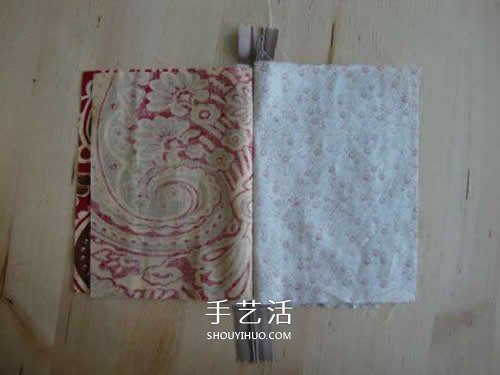 双层拉链布包的做法 自制布艺拉链包DIY图解 -  www.shouyihuo.com