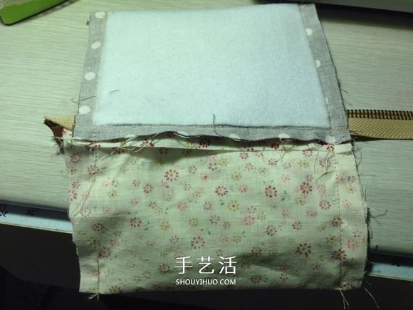 布艺拉链包怎么做图解 包括上拉链的详细步骤 -  www.shouyihuo.com