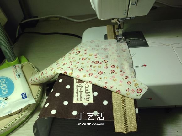 布艺拉链包怎么做图解 包括上拉链的详细步骤 -  www.shouyihuo.com