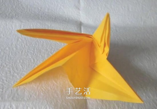 珠光海螺怎么折的教程 手工折纸海螺的步骤图 -  www.shouyihuo.com