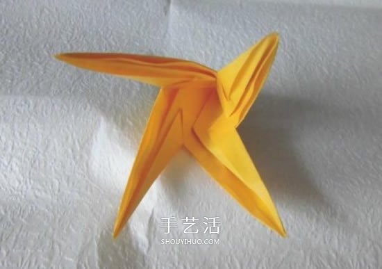 珠光海螺怎么折的教程 手工折纸海螺的步骤图 -  www.shouyihuo.com