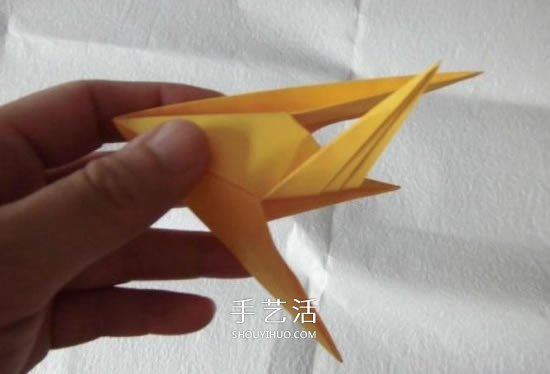 珠光海螺怎么折的教程 手工折纸海螺的步骤图 -  www.shouyihuo.com
