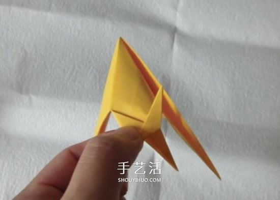 珠光海螺怎么折的教程 手工折纸海螺的步骤图 -  www.shouyihuo.com