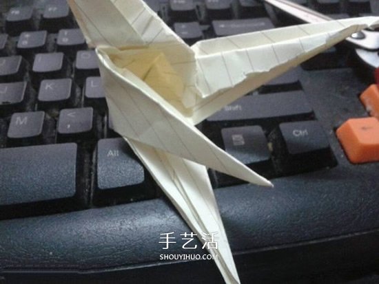 珠光海螺怎么折的教程 手工折纸海螺的步骤图 -  www.shouyihuo.com