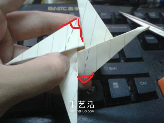 珠光海螺怎么折的教程 手工折纸海螺的步骤图 -  www.shouyihuo.com