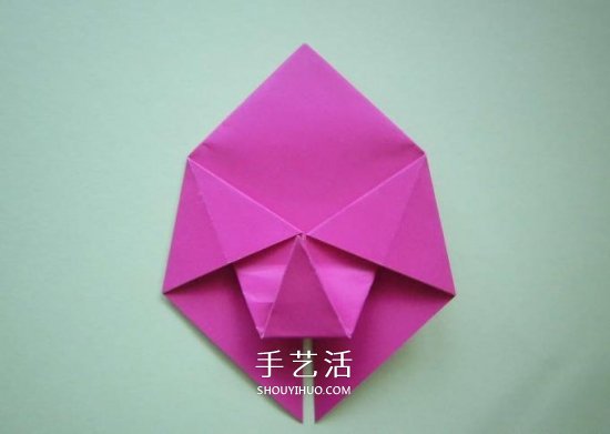 手工折纸高跟鞋怎么折 立体高跟鞋子的折法 -  www.shouyihuo.com