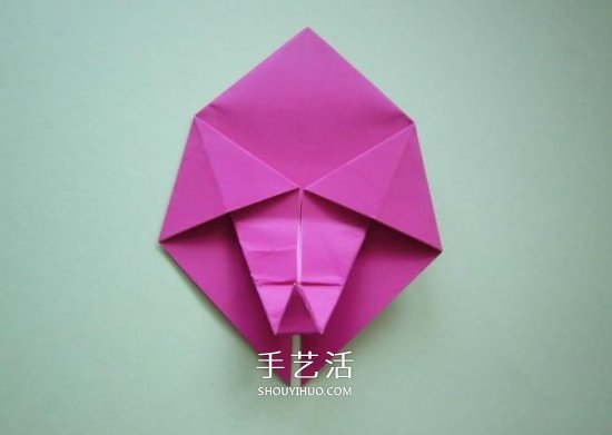 手工折纸高跟鞋怎么折 立体高跟鞋子的折法 -  www.shouyihuo.com