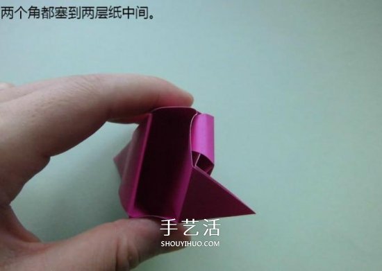 手工折纸高跟鞋怎么折 立体高跟鞋子的折法 -  www.shouyihuo.com