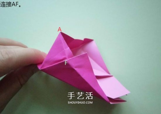手工折纸高跟鞋怎么折 立体高跟鞋子的折法 -  www.shouyihuo.com