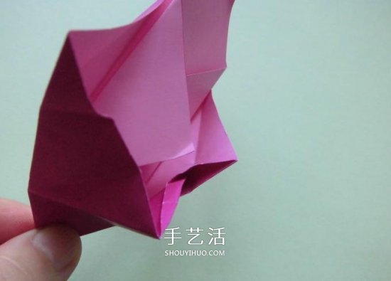 手工折纸高跟鞋怎么折 立体高跟鞋子的折法 -  www.shouyihuo.com