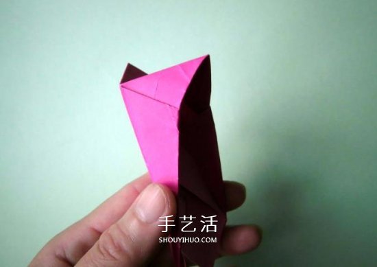 手工折纸高跟鞋怎么折 立体高跟鞋子的折法 -  www.shouyihuo.com