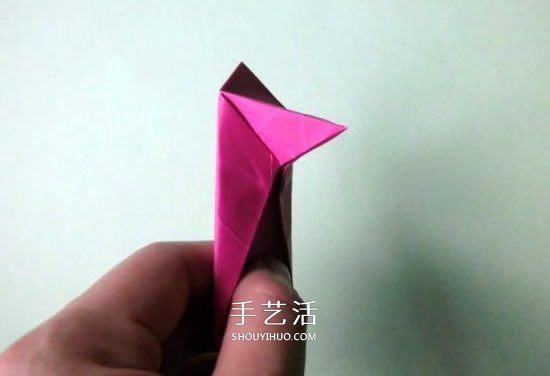 手工折纸高跟鞋怎么折 立体高跟鞋子的折法 -  www.shouyihuo.com