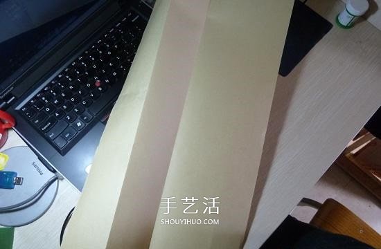 创意纸灯罩的折纸方法 漂亮灯罩的折法图解 -  www.shouyihuo.com