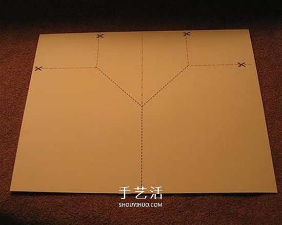 简易手工贺卡的制作教程 打开后跳出可爱小鸟 -  www.shouyihuo.com