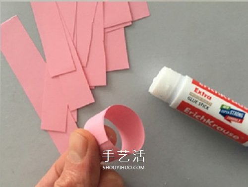 幼儿手工制作风信子 卡纸做风信子花的教程 -  www.shouyihuo.com