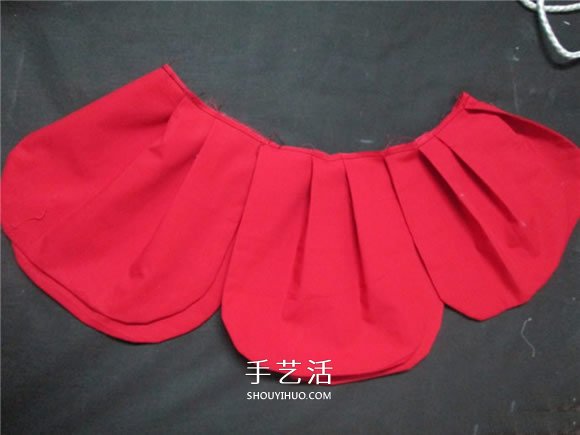 自制花瓣裙的方法图解 手工儿童花瓣裙的做法 -  www.shouyihuo.com