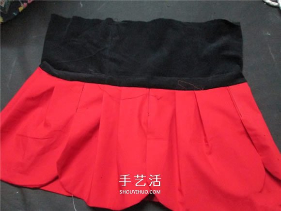 自制花瓣裙的方法图解 手工儿童花瓣裙的做法 -  www.shouyihuo.com