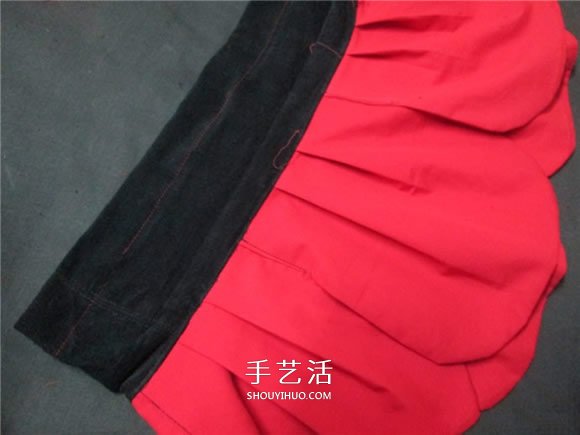自制花瓣裙的方法图解 手工儿童花瓣裙的做法 -  www.shouyihuo.com