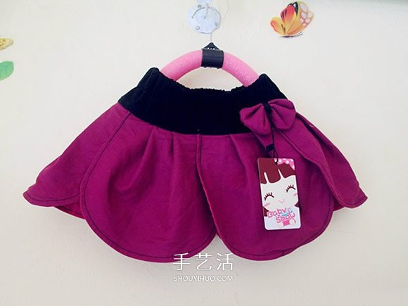 自制花瓣裙的方法图解 手工儿童花瓣裙的做法 -  www.shouyihuo.com