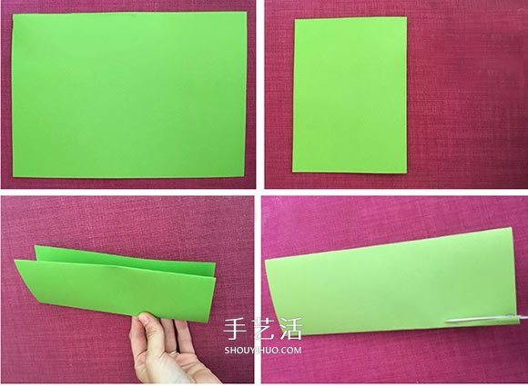 幼儿园手工制作花丛 简单手工卡纸花丛的做法 -  www.shouyihuo.com