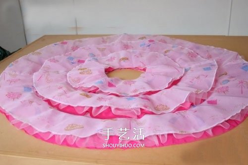 自制荷叶边裙的方法 小女孩荷叶边裙子做法 -  www.shouyihuo.com