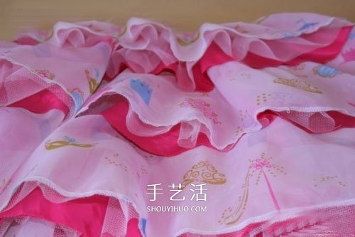 自制荷叶边裙的方法 小女孩荷叶边裙子做法 -  www.shouyihuo.com