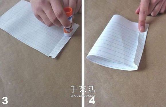 迷你小袋子折法图解 简易礼品纸袋折纸教程 -  www.shouyihuo.com