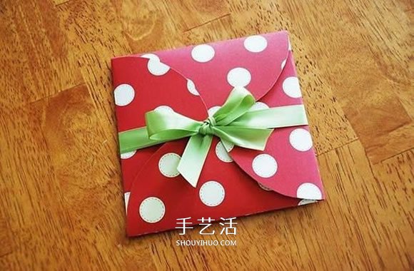 适合放丝巾的扁形礼品盒做法 折起来很简单！ -  www.shouyihuo.com
