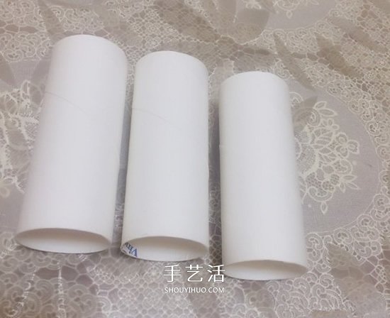 卫生纸卷纸筒做毛毛虫 简单又可爱的幼儿手工 -  www.shouyihuo.com
