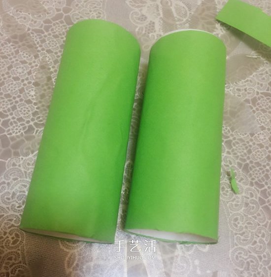 卫生纸卷纸筒做毛毛虫 简单又可爱的幼儿手工 -  www.shouyihuo.com