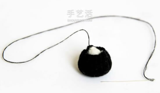 手工蜘蛛怎么做图解 吸管手工制作万圣节蜘蛛 -  www.shouyihuo.com