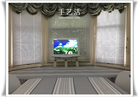 不要的画架废物利用 DIY改造电视架的方法 -  www.shouyihuo.com