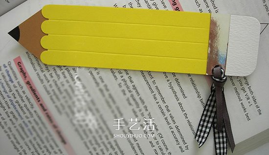 教师节小礼物的制作 卡纸做可爱的铅笔书签 -  www.shouyihuo.com