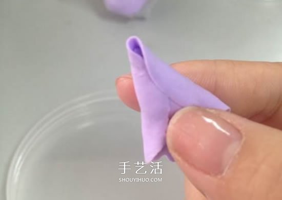 超轻粘土玫瑰花教程图解 让人惊艳的渐变色！ -  www.shouyihuo.com