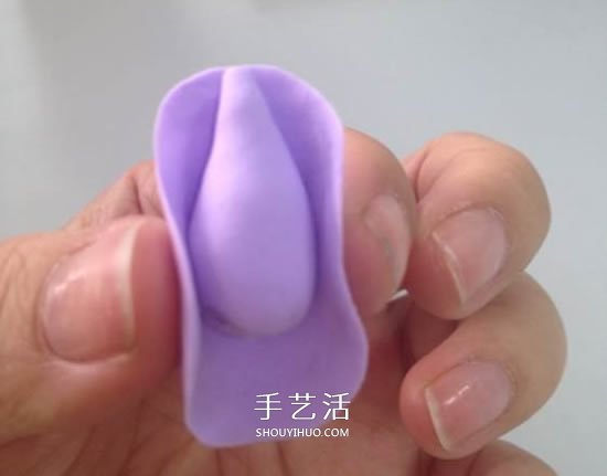 超轻粘土玫瑰花教程图解 让人惊艳的渐变色！ -  www.shouyihuo.com