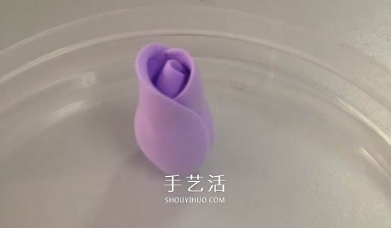 超轻粘土玫瑰花教程图解 让人惊艳的渐变色！ -  www.shouyihuo.com